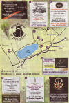 Map of Glenrowan area wineries